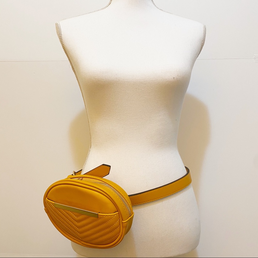 Faux Leather Mini Fanny